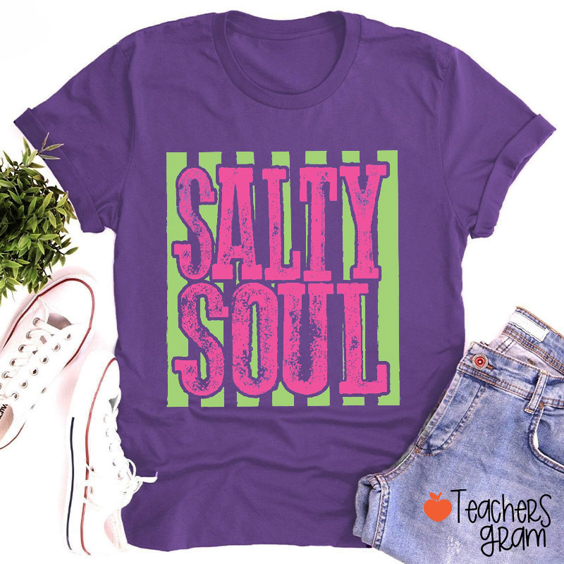 Salty Soul Teacher T-Shirt