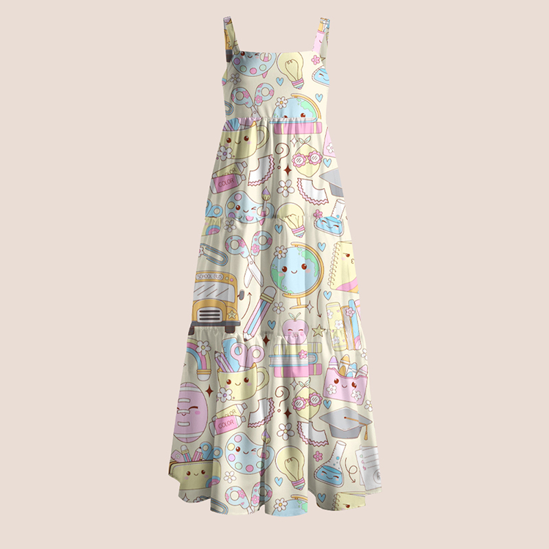 School Vibes Teacher Slip Dress