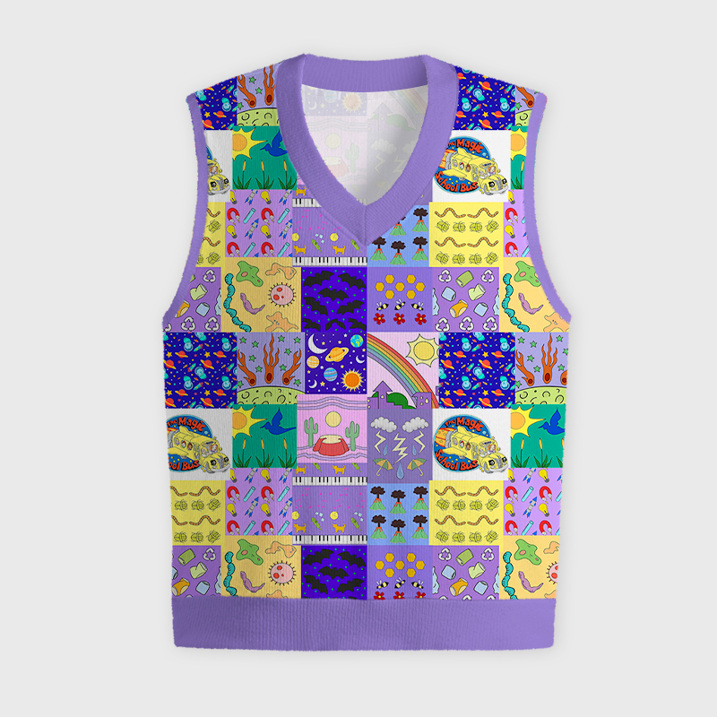 Take Chances Make Mistakes Get Messy Teacher Ugly Christmas Vest