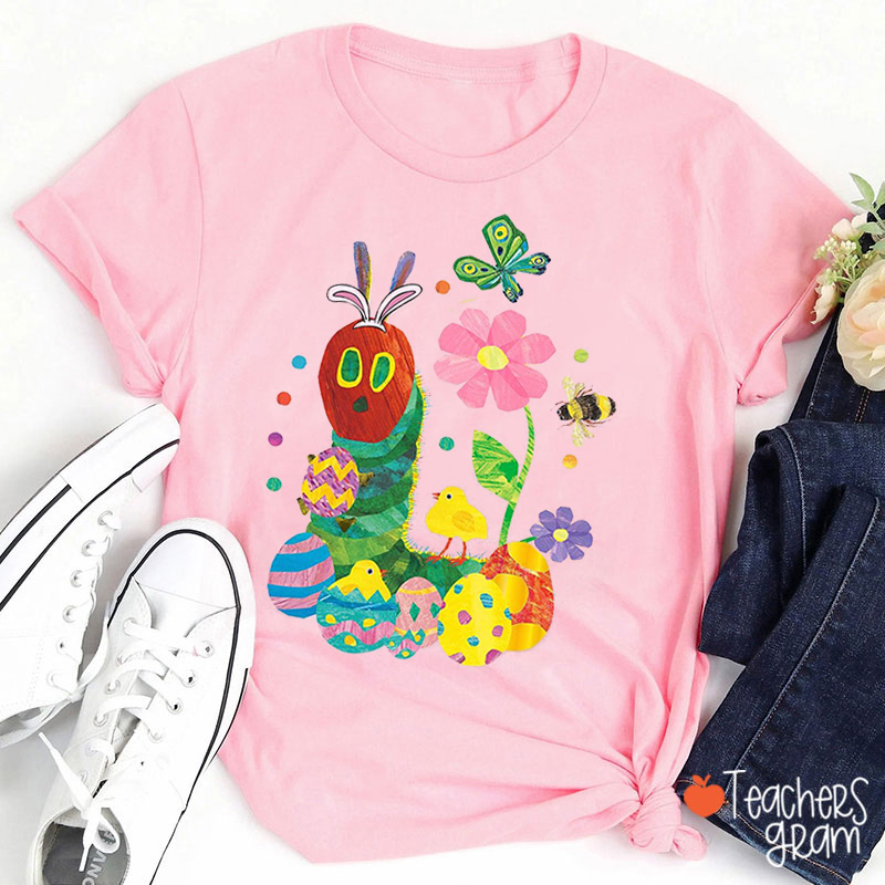 The Very Hungry Caterpillar Eat Eggs Teacher T-Shir