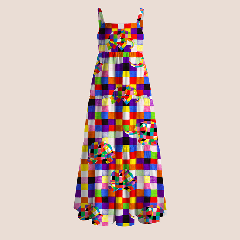 The Patchwork Elephant Teacher Slip Dress