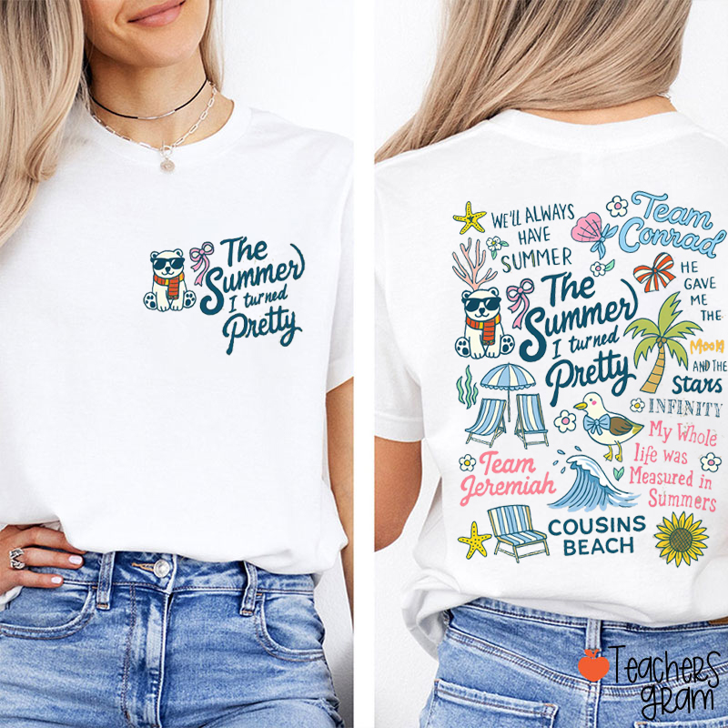 The Summer I Turned Pretty Teacher Two Sided T-Shirt