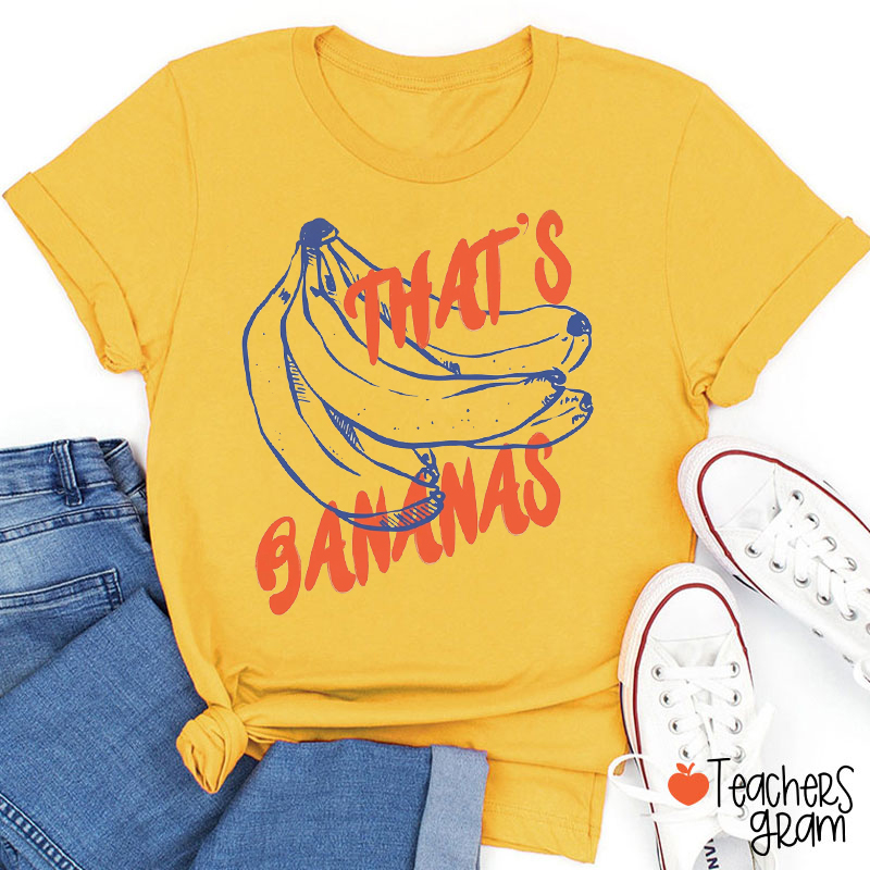 Vintage That’s Bananas Teacher T-Shirt
