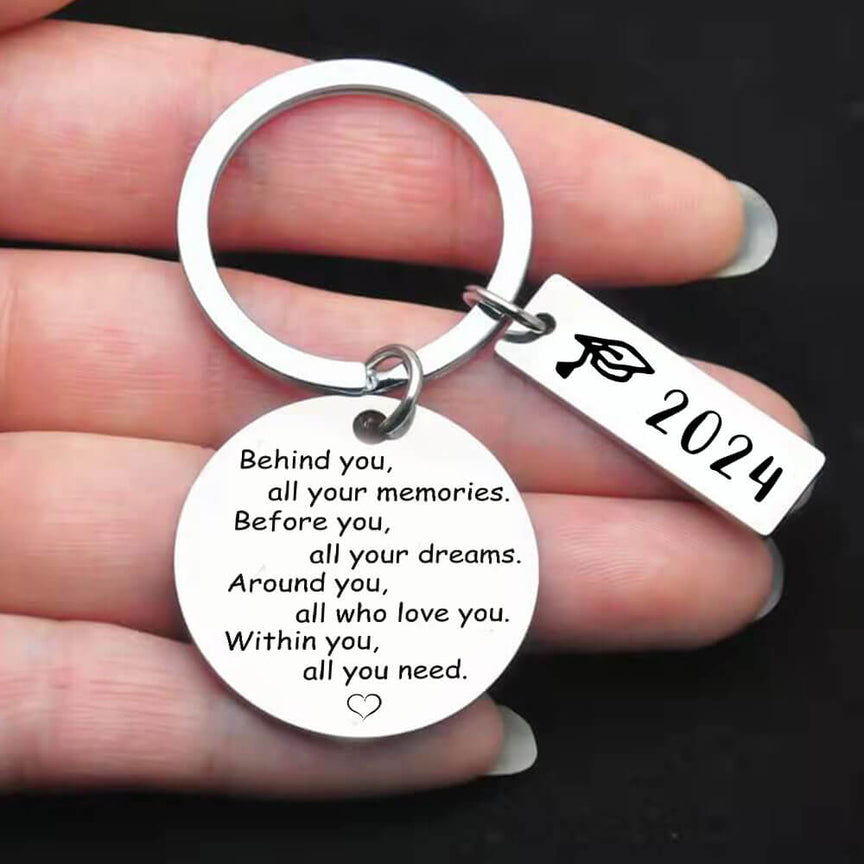 Within You All You Need Mental Teacher Keychain