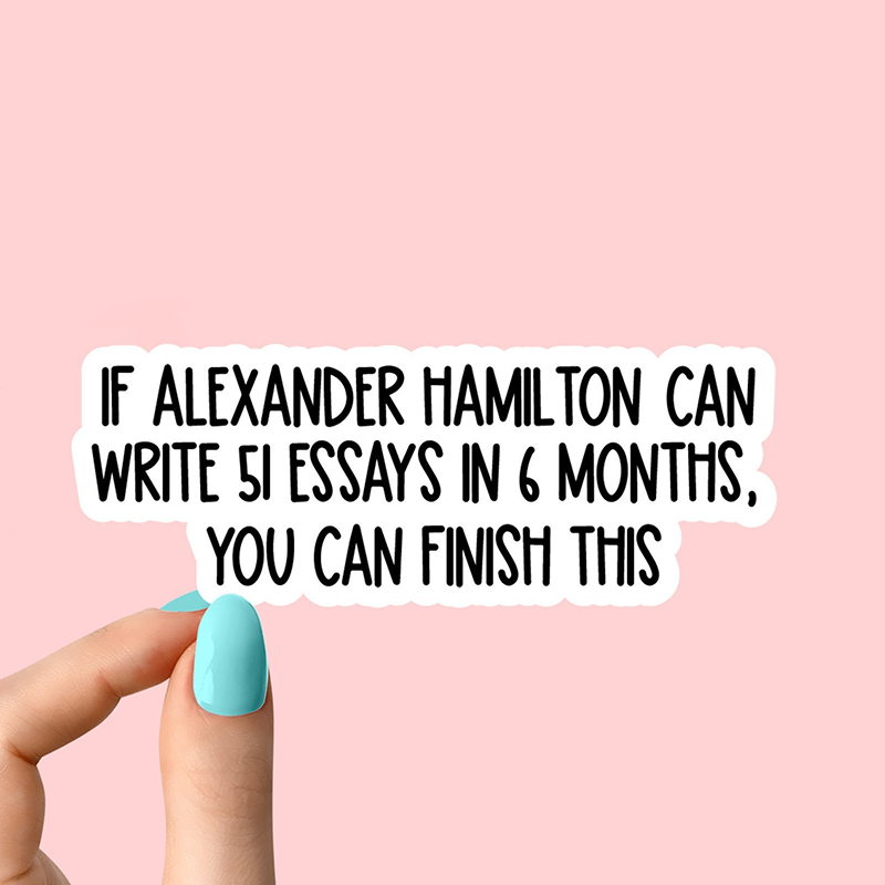 Write 51 Essays In 6 Months Teacher Stickers