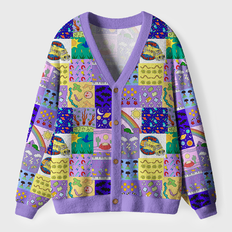 Take Chances Make Mistakes Get Messy Teacher Ugly Cardigan Sweaters