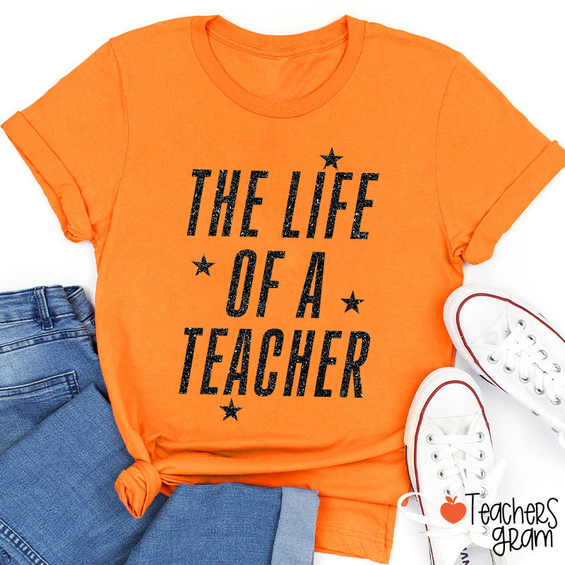 Personalized Comfort Colors The Life Of A Teacher T-Shirt