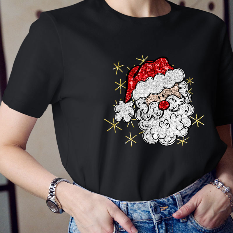 Cute Hands Christmas Tree Teacher T-Shirt