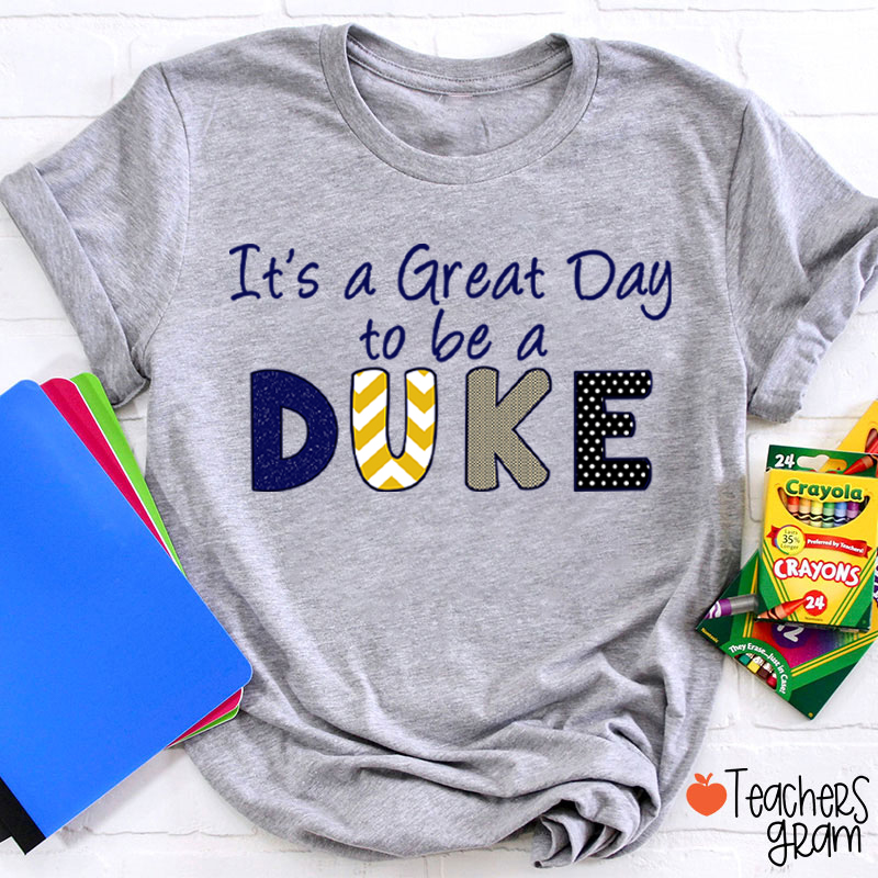 Personalized Mascot It's A Great Day To Be Teacher T-Shirt