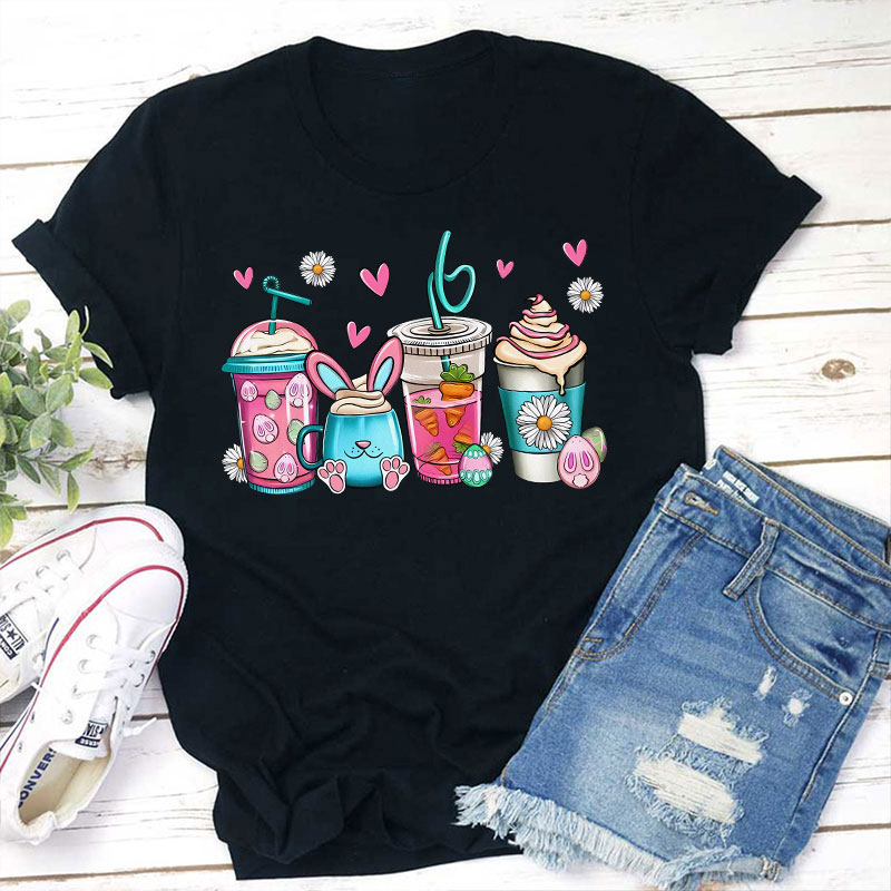Easter Coffee Teacher T-Shirt