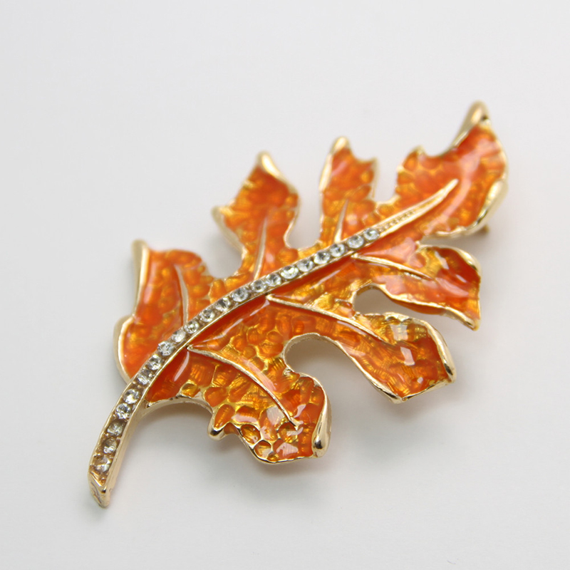 Thanksgiving Gift Maple Leaf Teacher Pin