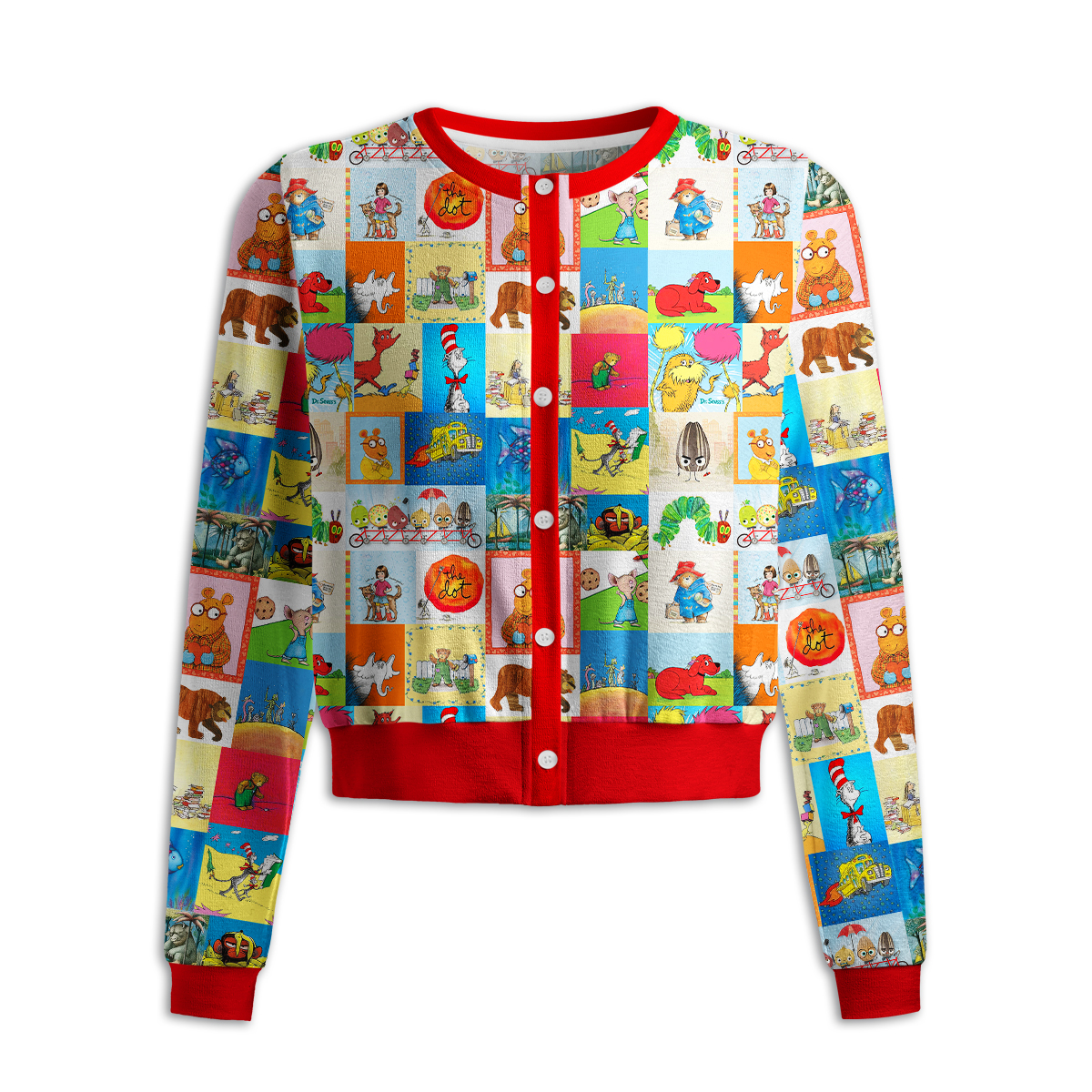 I Still Read Children's Books Teacher Crew Neck Cardigan Sweaters