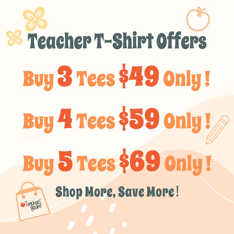 I Teach Au-some Kids Autismawareness Teacher Printed T-Shirt