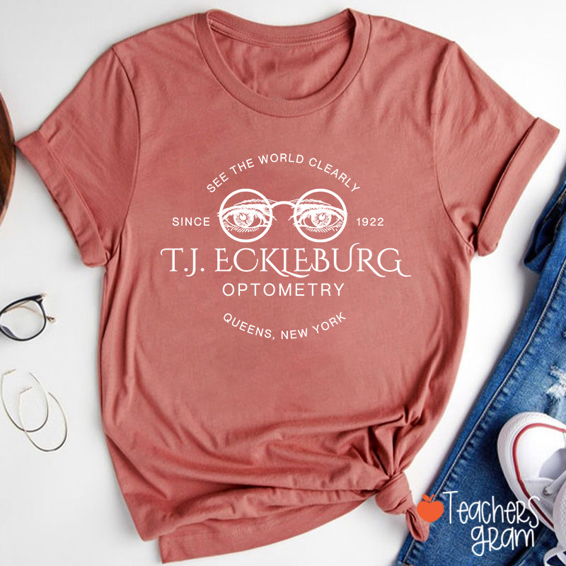 See The World Clearly Teacher T-Shirt