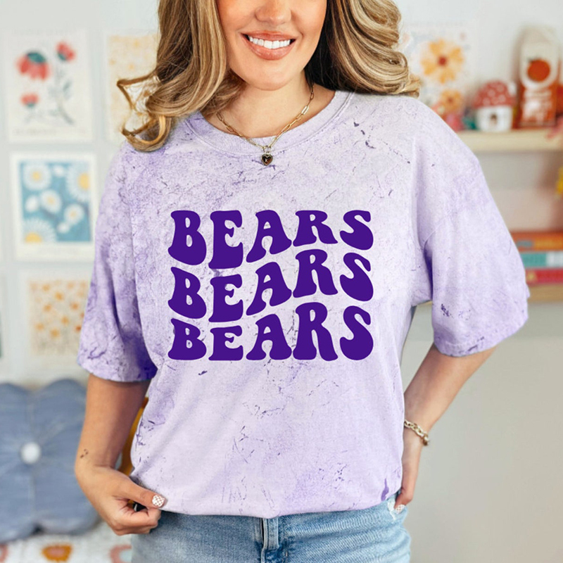 Personalized Mascot Comfort Colors Teacher Printed T-Shirt