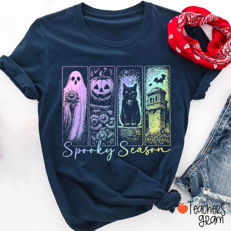 Tis This Spooky Season Teacher T-Shirt