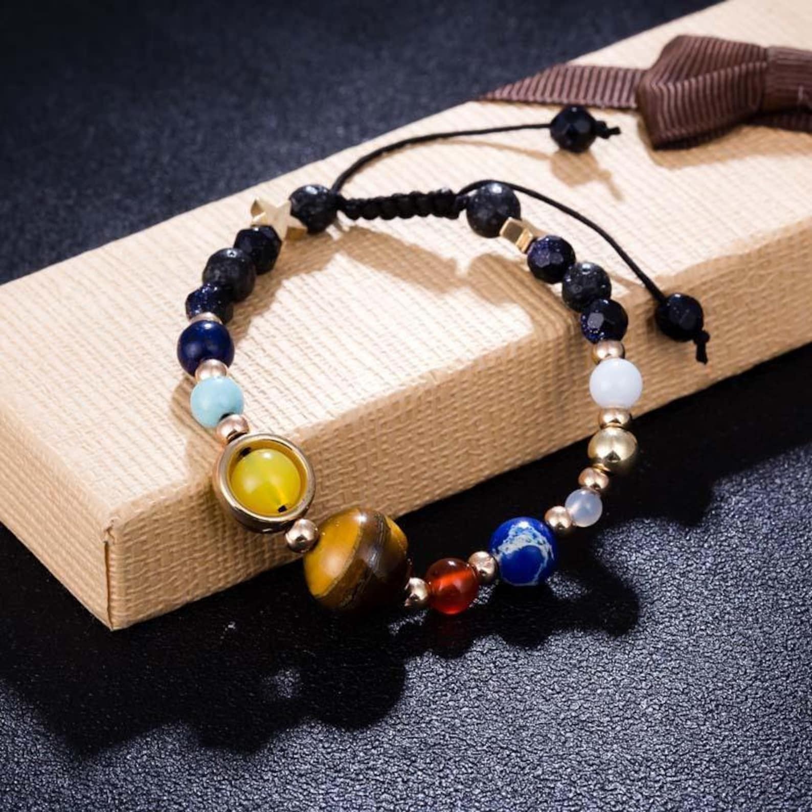 Handmade Solar System Bracelet