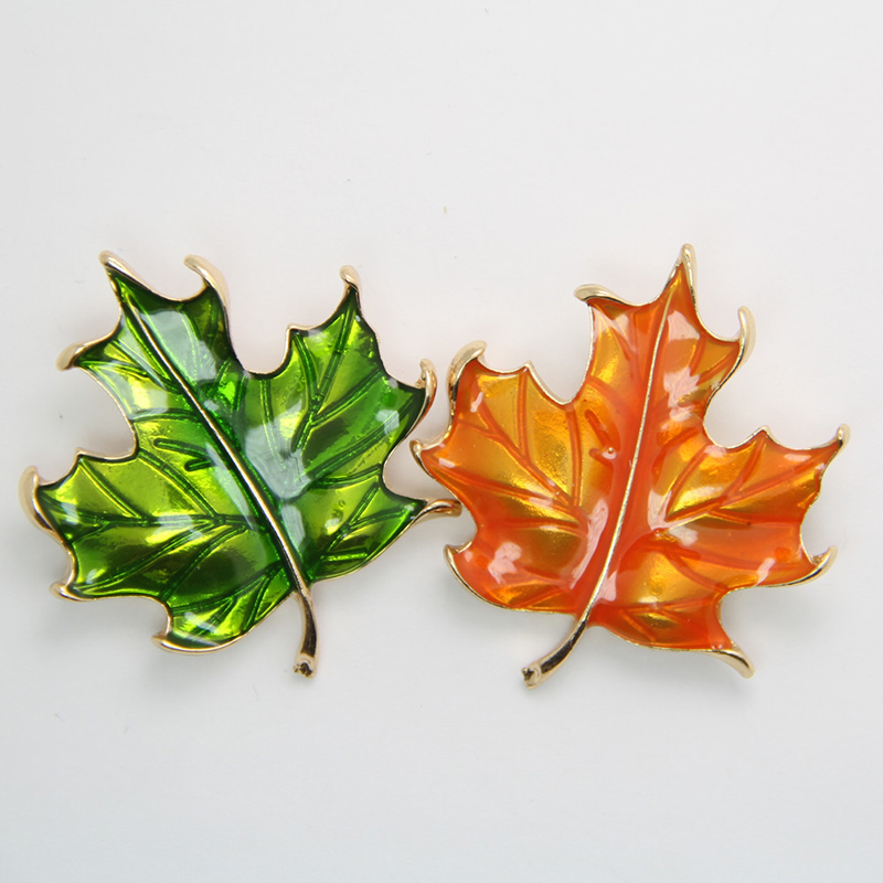 Thanksgiving Gift Maple Leaf Teacher Pin