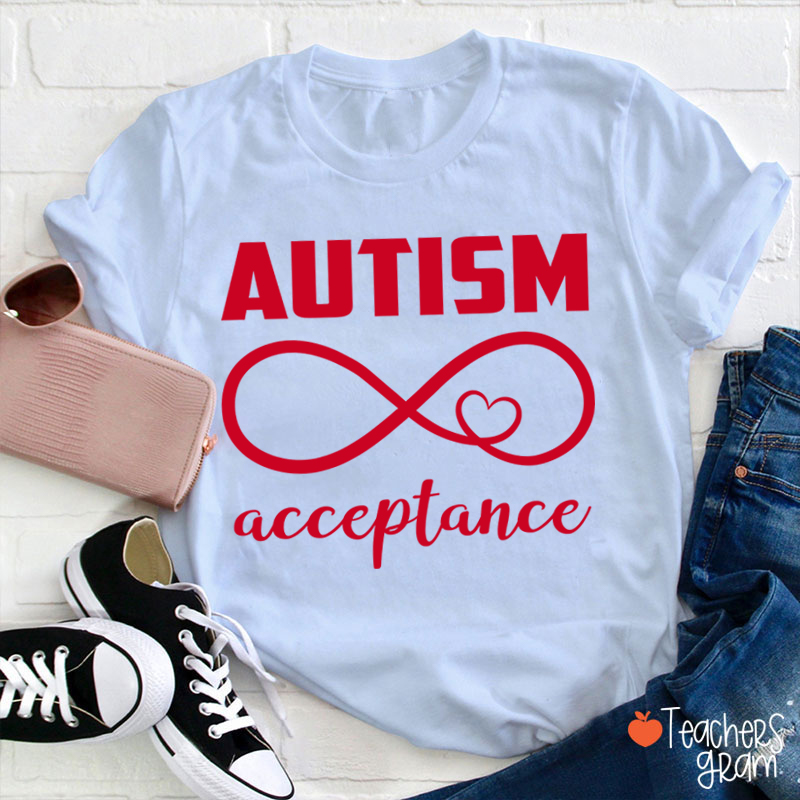 Autism Acceptance Teacher T-Shirt