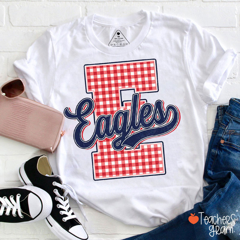 Personalized Mascot School Team Name Teacher T-Shirt
