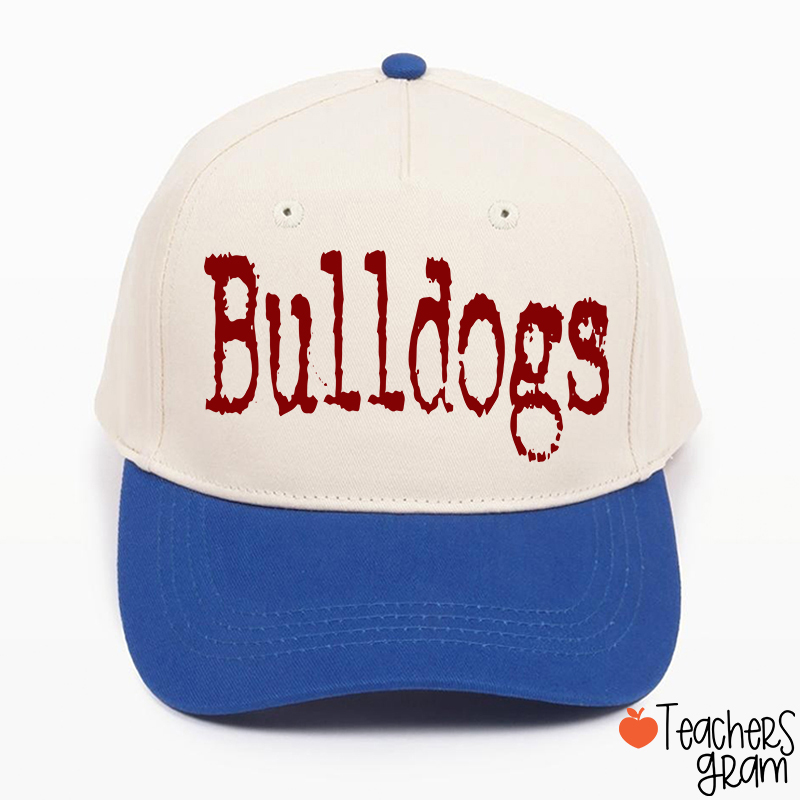 Personalized Mascot Printer Fonts Game Day Teacher Baseball Cap