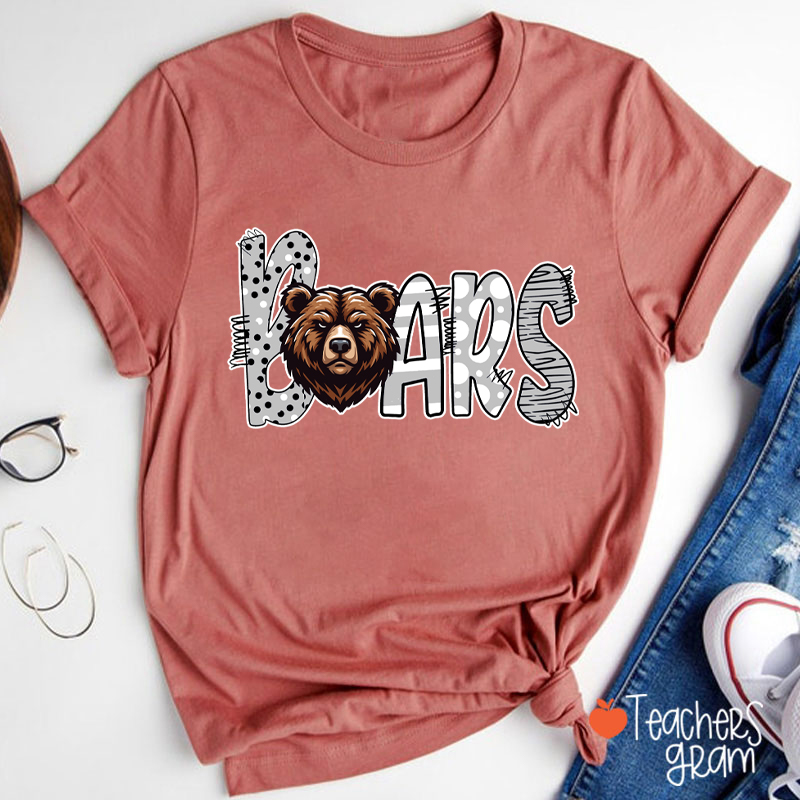 Personalized Mascot And Icon School Spirit Game Day Teacher T-Shirt