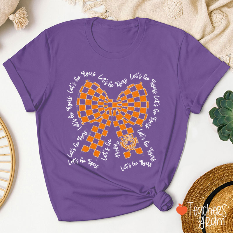 Personalized Let's Go Mascot Teacher T-Shirt