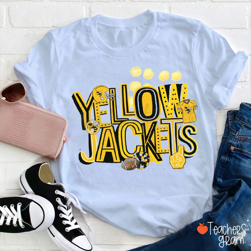 Personalized Mascot Team Teacher T-Shirt