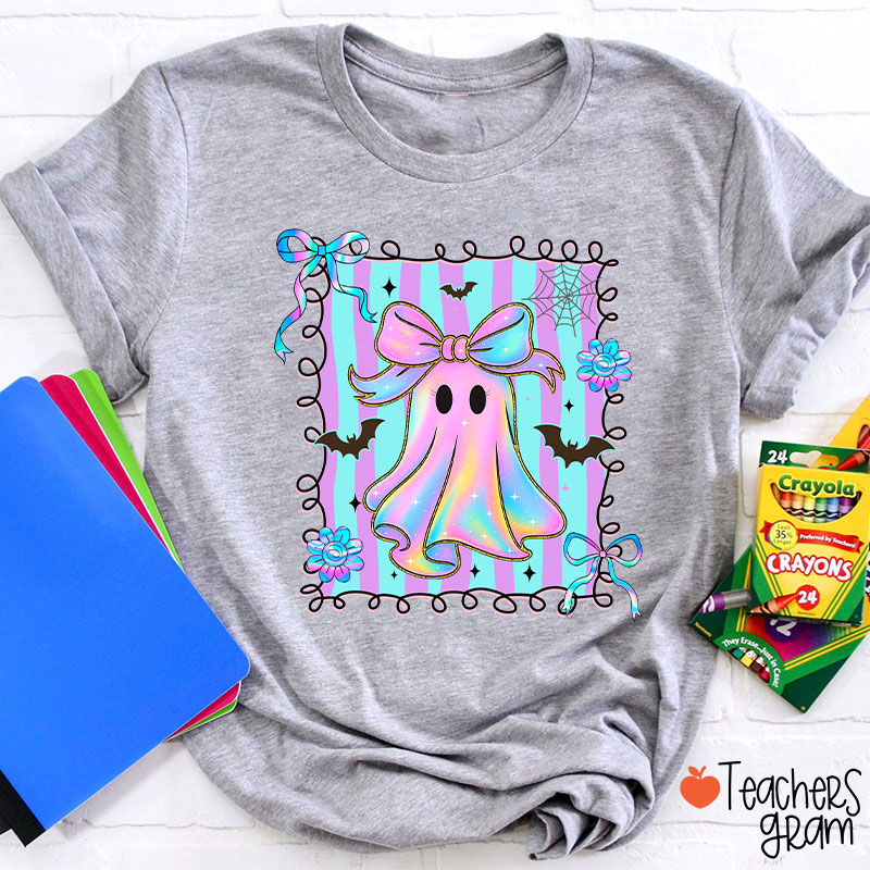 Neon Ghost Teacher T-Shirt