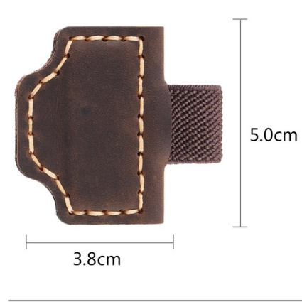 Personalized Leather Magnetic Bookmark