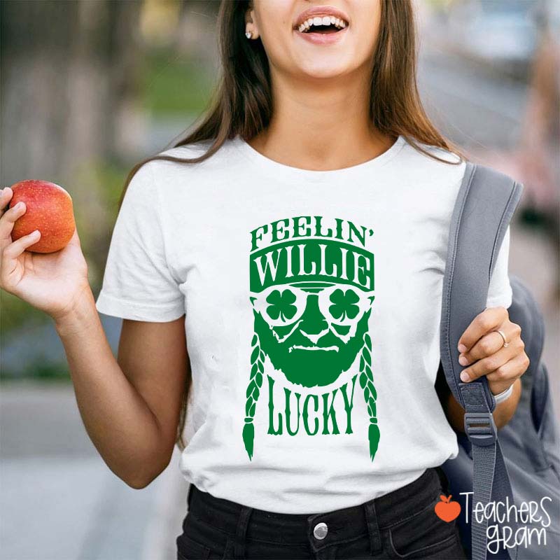 Feelin' Really Lucky Teacher T-Shirt