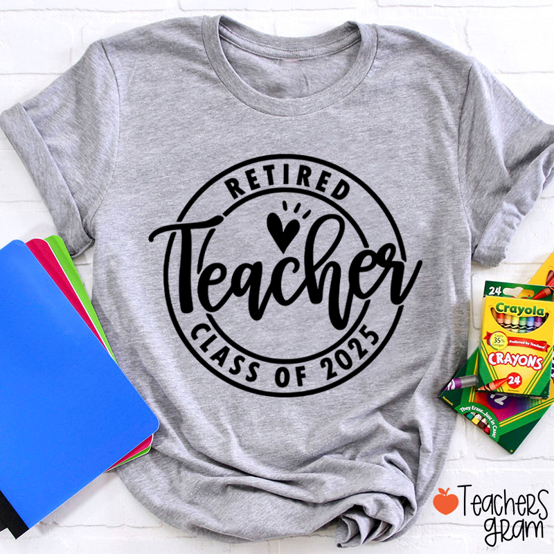 Personalized Looking Forward To Retirement Teacher T-Shirt