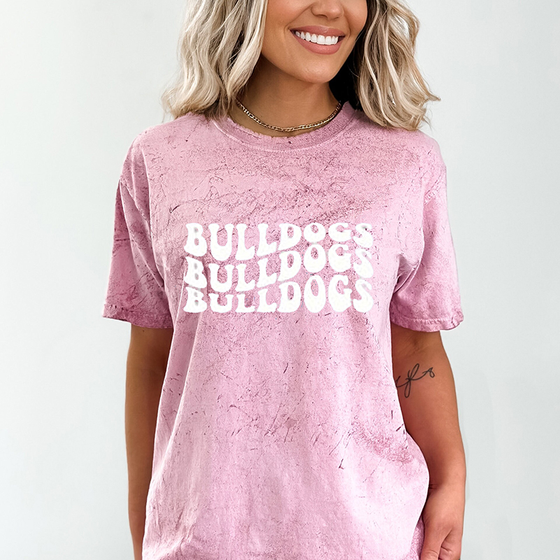 Personalized Mascot Comfort Colors Teacher Printed T-Shirt