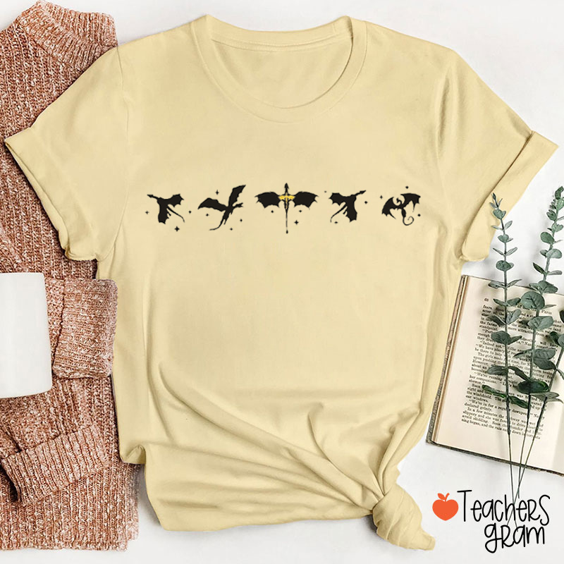 The Fourth Wing Teacher T-Shirt