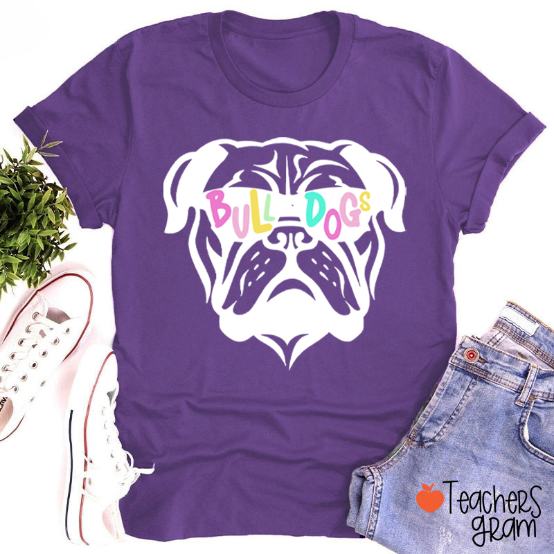 Personalized Sunglasses Mascot Teacher T-Shirt