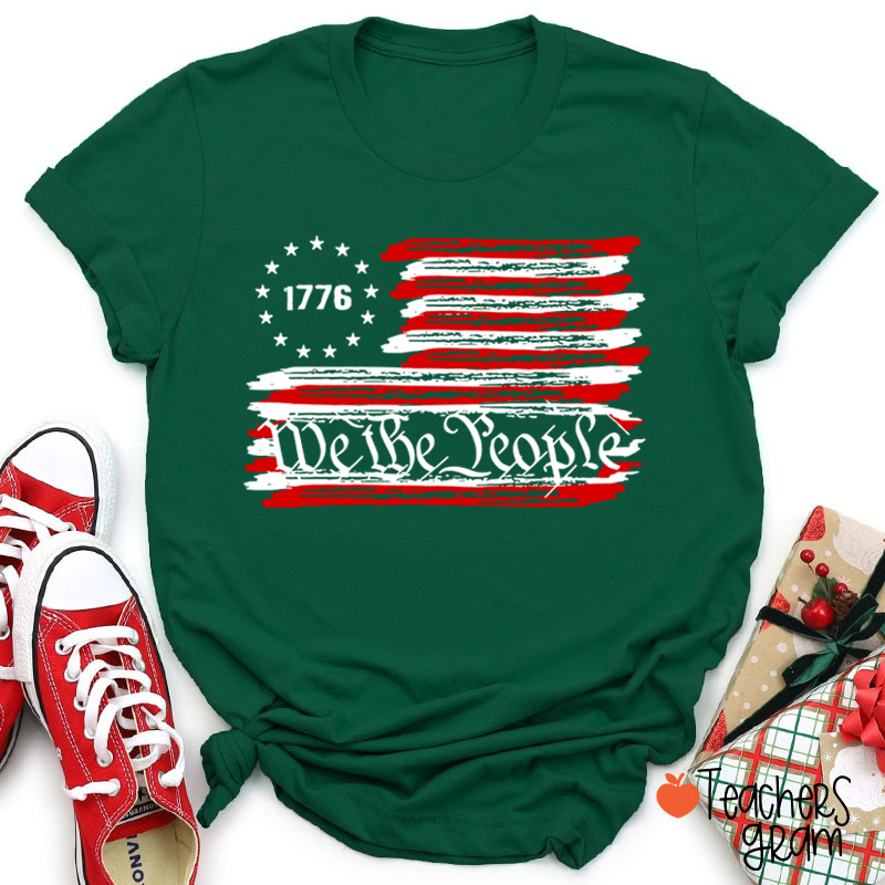 We The People Teacher T-Shirt