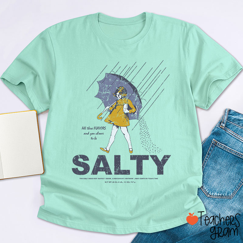 Salty Girl Teacher T-Shirt