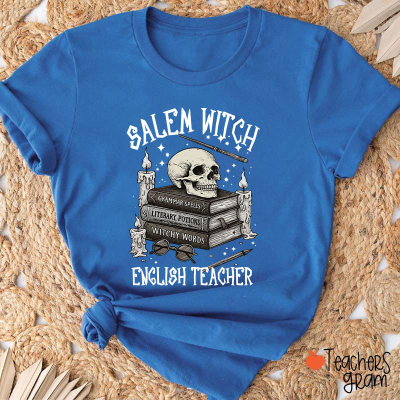 Salem Witch English Teacher Teacher T-Shirt