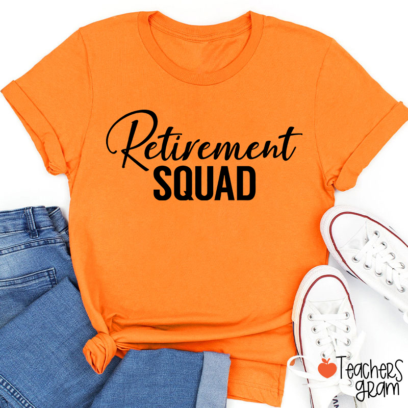 Retirement Squad Teacher T-Shirt