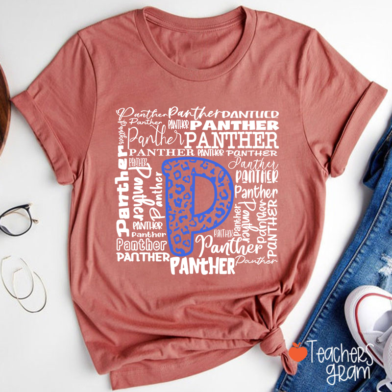 Personalized School Mascot Game Day Teacher T-Shirt