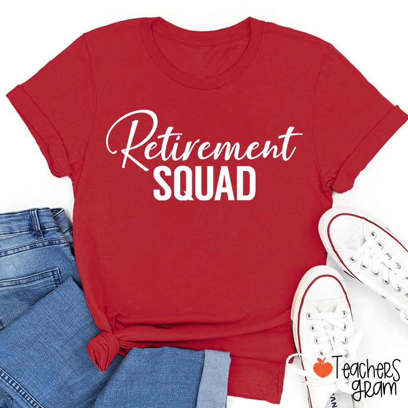 Retirement Squad Teacher T-Shirt
