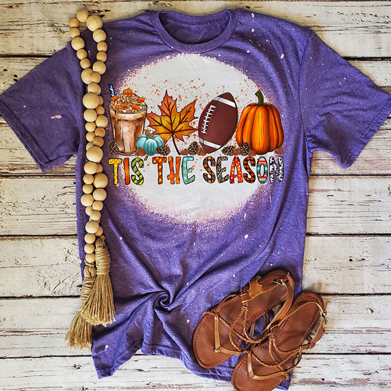 Tis The Season Teacher Printed T-Shirt