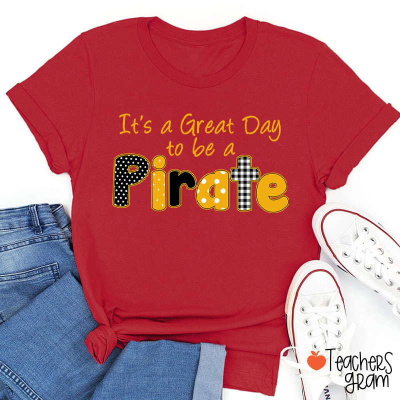 Personalized Mascot It's A Great Day To Be Teacher T-Shirt