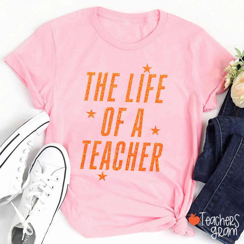 Personalized Comfort Colors The Life Of A Teacher T-Shirt