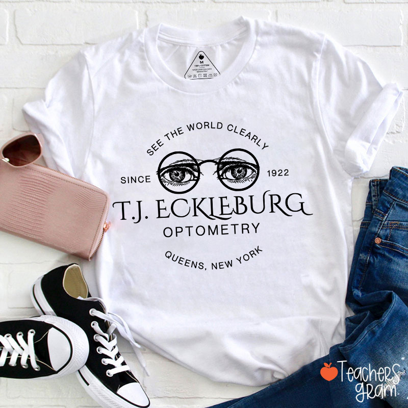 See The World Clearly Teacher T-Shirt