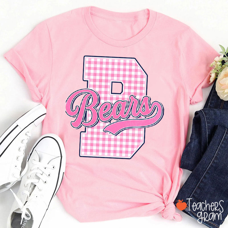 Personalized Mascot School Team Name Teacher T-Shirt