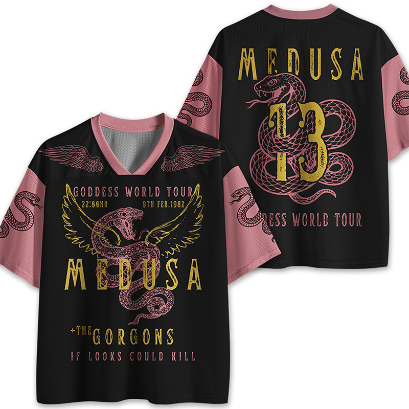 Medusa The Gorgons Teacher Mesh Jersey