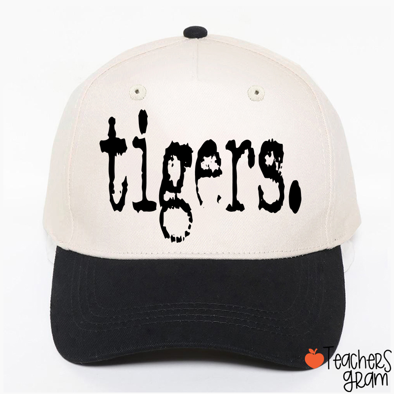 Personalized Mascot Printer Fonts Game Day Teacher Baseball Cap