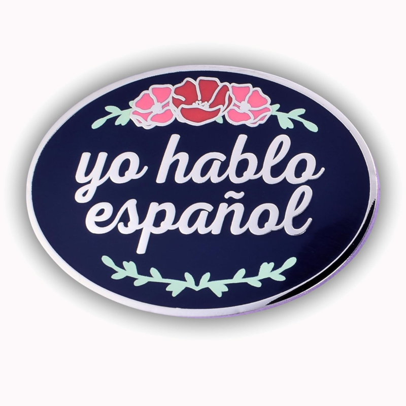 Yo Hablo Español Teacher Pin