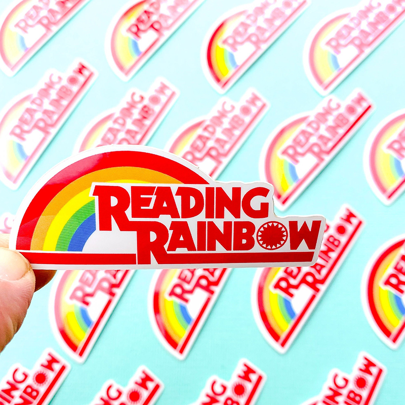 Reading Rainbow Teacher Stickers